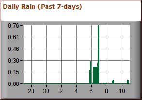 Daily Rain Past 7-days
